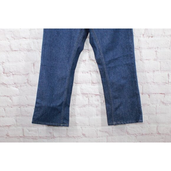 LL Bean Double L Jeans Standard Fit Straight Leg Dark Wash 33x29 - Picture 3 of 10